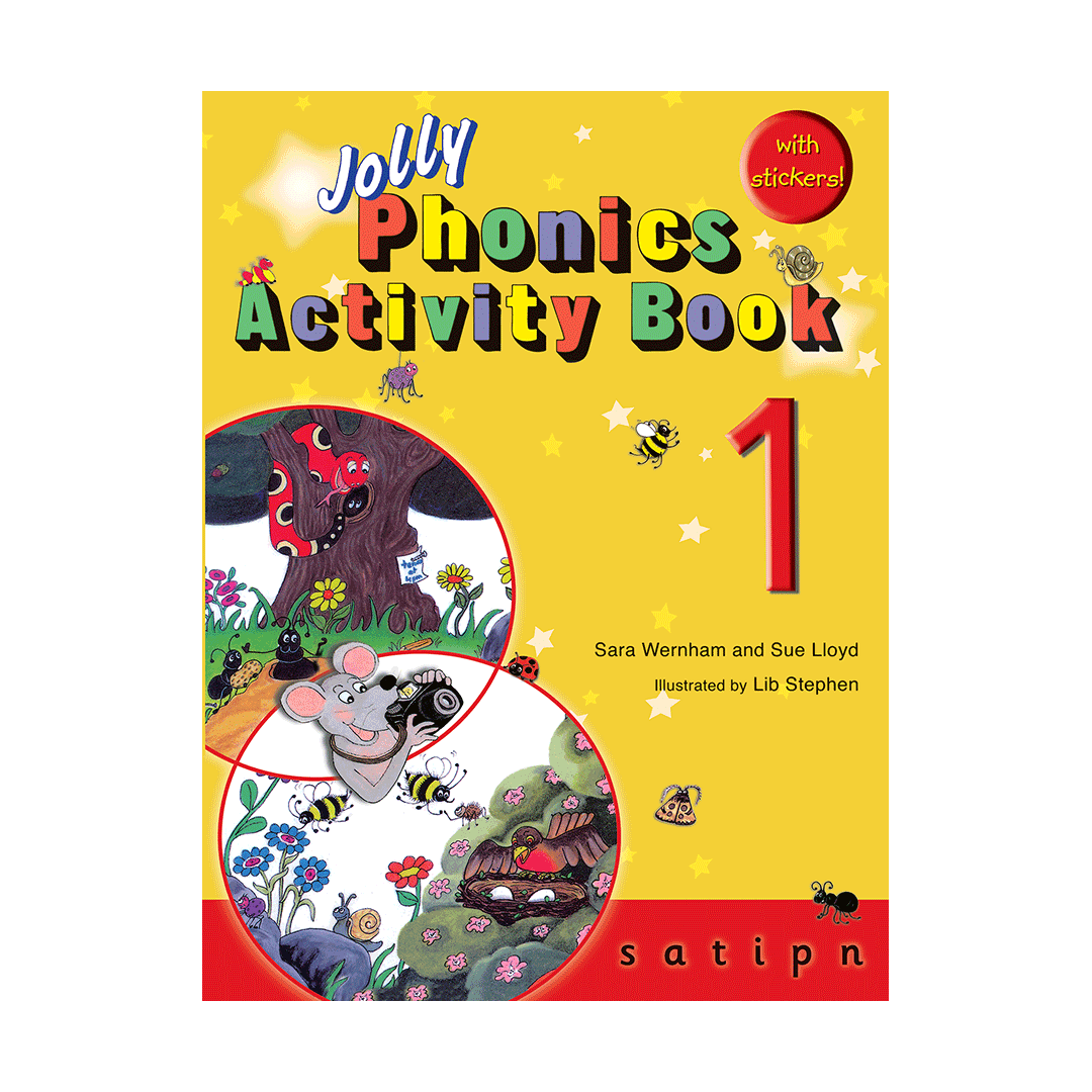 کتاب جولی فونیکس 1 اکتیوتی بوک Jolly Phonics Activity Book 1