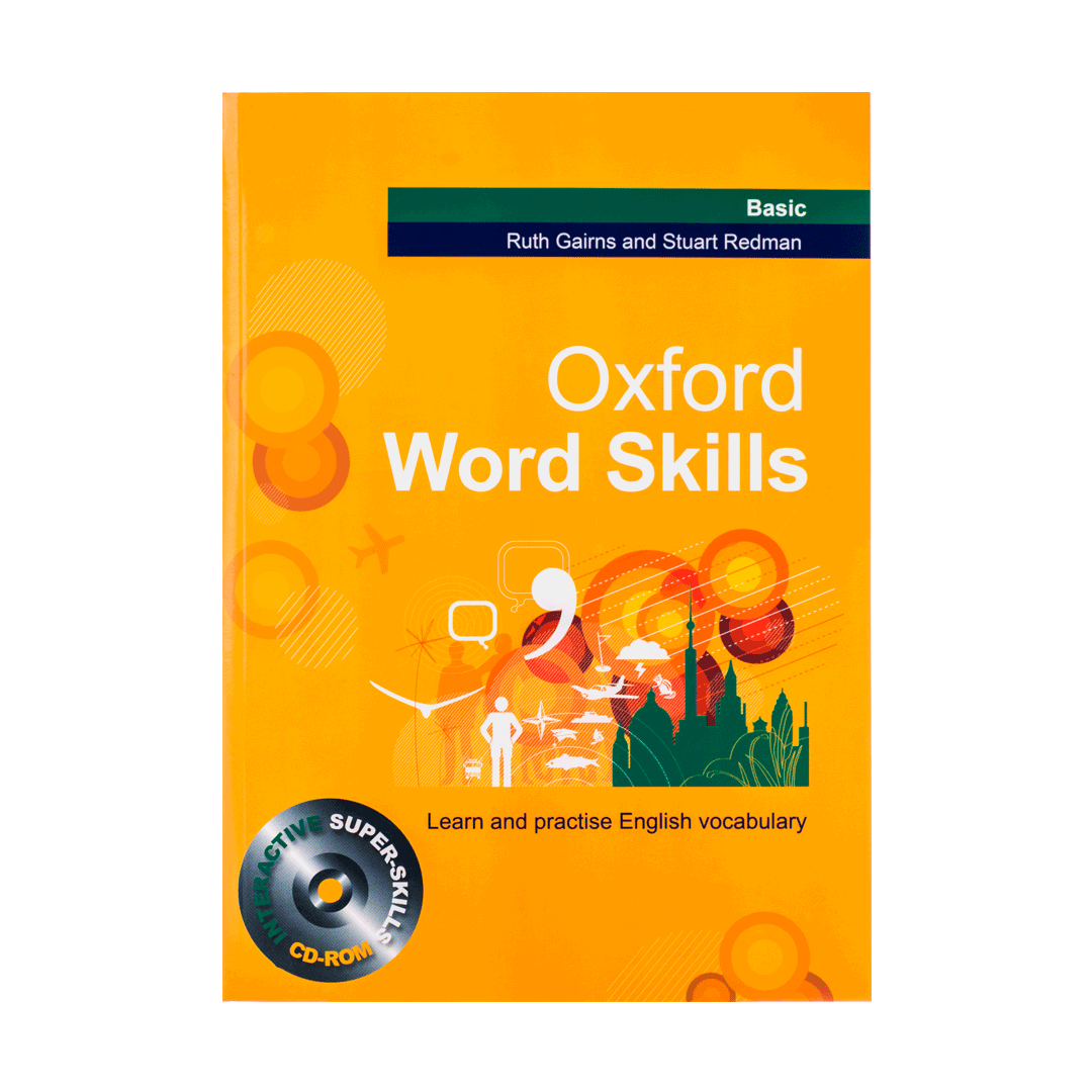 کتاب ورد اسکیلز بیسیک Oxford Word Skills Basic رحلی