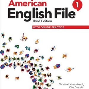 کتاب امریکن انگلیش فایل 1 ویرایش سوم American English File 1 3rd SB+WB وزیری