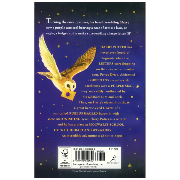 Harry Potter and the Sorcerers Stone-Book1 جلد سخت