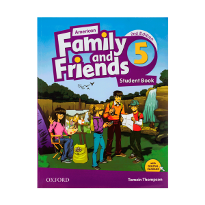 کتاب زبان کودکان امریکن فمیلی اند فرندز 5 ویرایش دوم American Family and Friends 5 (2nd) SB+WB