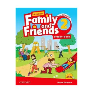 کتاب زبان کودکان امریکن فمیلی اند فرندز 2 ویرایش دوم American Family and Friends 2 (2nd) SB+WB تحریر